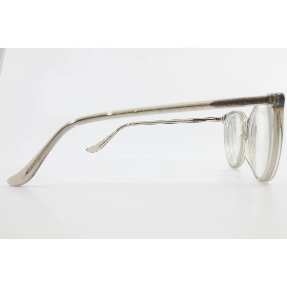 Otis + Grey OG 20214 CR/BR Cat Eye Eyeglasses Frames Champagne 53-15-135 37863